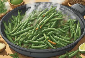 Sperziebonen koken